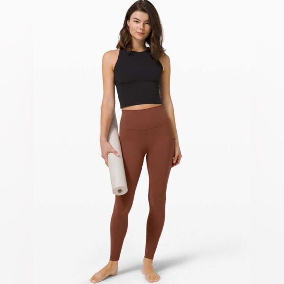 Lululemon Align Pant 28" Ancient Copper Brown High Rise Legging - Picture 3 of 9